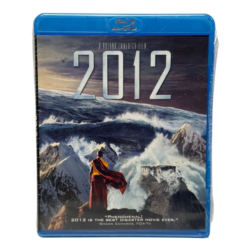 2012 Blu-ray Movie Roland Emmerich Film John Cusack Action Disaster - Sealed